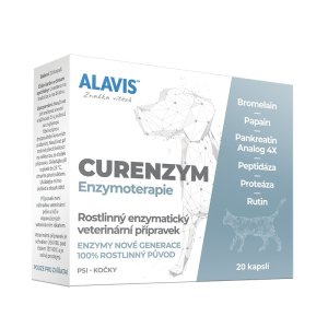 Alavis Enzymoterapie-Curenzym pro psy a kočky 20cps