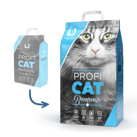 PROFICAT Bentonit white extra fine 10 kg NEW (POŠKOZENÝ OBAL)