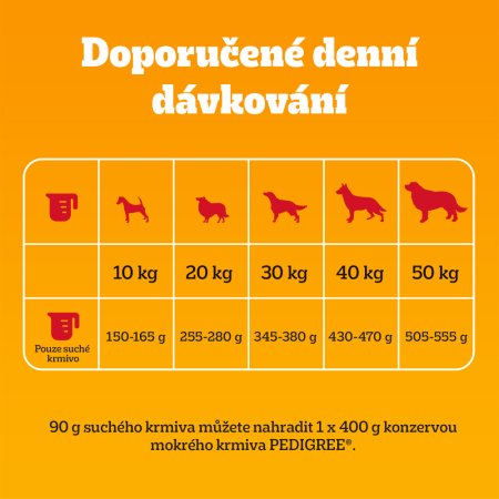 Pedigree granule M/L Adult hovězí se zeleninou 12 kg (POŠKOZENÝ OBAL)