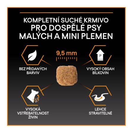 Pro Plan Small & Mini Adult Optibalance kuře 14 kg (POŠKOZENÝ OBAL, váha 13,7 kg)