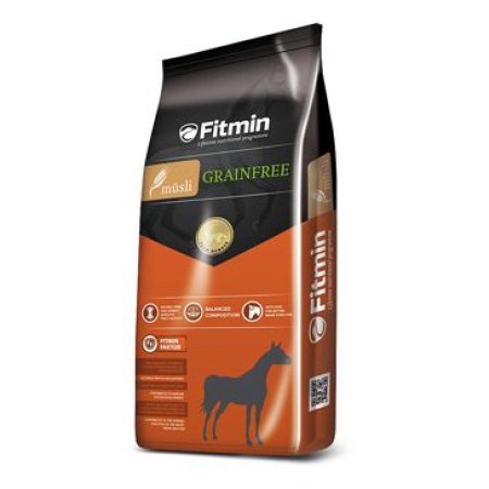 Fitmin Horse Müsli GRAINFREE 20 kg (POŠKOZENÝ OBAL, váha 19,9 kg)