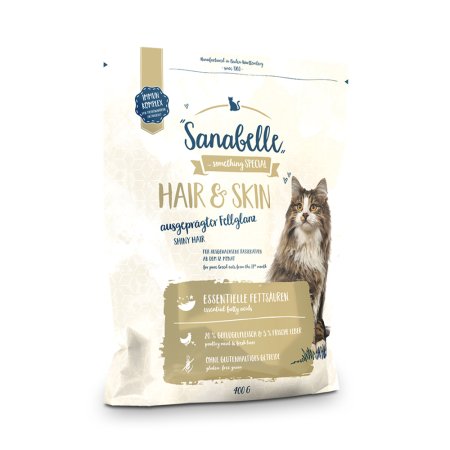 Bosch Cat Sanabelle Hair & Skin 0,4 kg (EXPIRACE 09/2026)