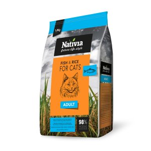 Nativia Cat Adult Fish & Rice 1,8 kg (EXPIRACE 10/2026)
