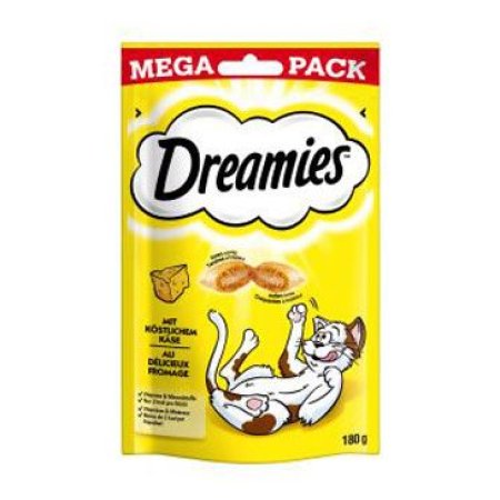 Dreamies pochoutka se sýrem 180 g (POŠKOZENÝ OBAL)