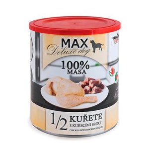 FALCO MAX DOG 1/2 kuřete s kuřecími srdci 800g