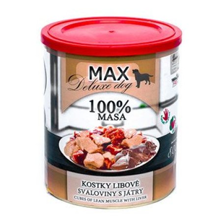 FALCO MAX DOG kostky libové svaloviny s játry 800g