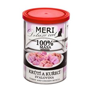 FALCO MERI CAT krůtí a kuřecí svalovina 400g