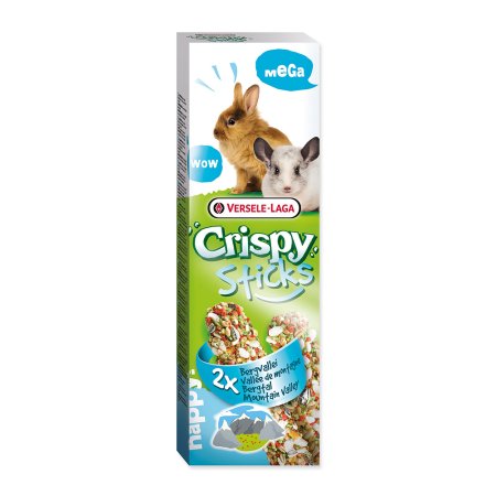 VL Crispy Sticks pro králíky/činčily Byliny 2x70g