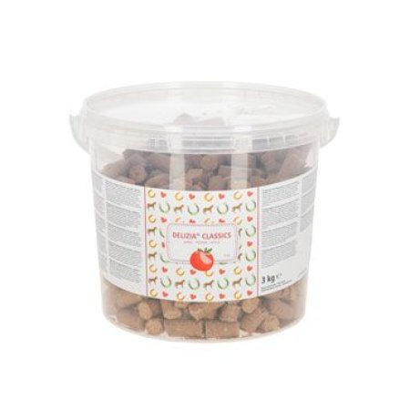 Pochoutka pro koně DELIZIA jablko 3kg kbelík