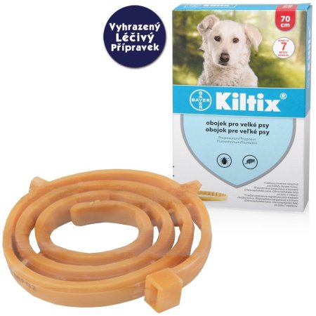 Kiltix Antiparazitní obojek 70cm