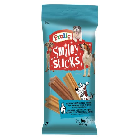 FROLIC pochoutka Smiley Sticks 175 g