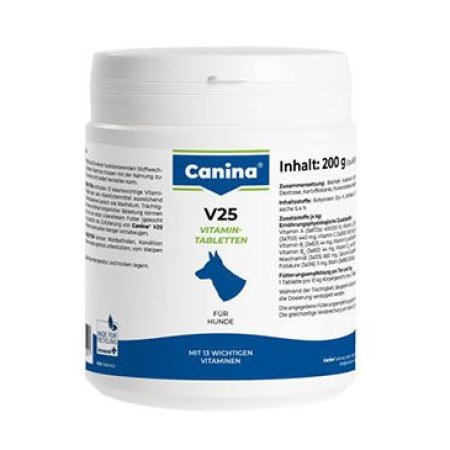 Canina V25 Vitamin Tabs 200g (60tbl.)