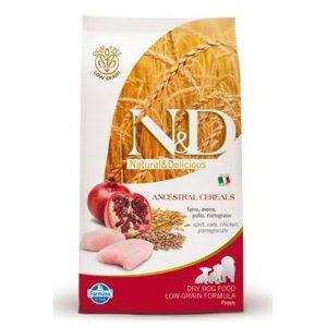 N&D Low Grain DOG Puppy Mini Chicken & Pomegr 800g