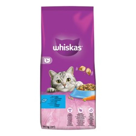 WHISKAS granule s tuňákem 14 kg