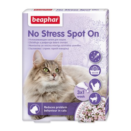 Spot On BEAPHAR No Stress pro kočky 1,2ml