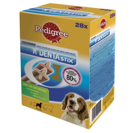 PEDIGREE pochoutka DentaStix Medium 28pack 720 g