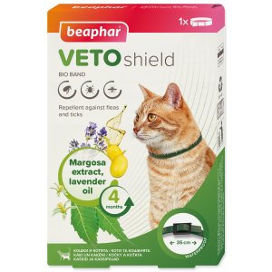 Obojek repelentní BEAPHAR Bio Band Veto Shield 35 cm 1ks