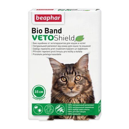 Obojek repelentní BEAPHAR Bio Band Veto Shield 35 cm 1ks