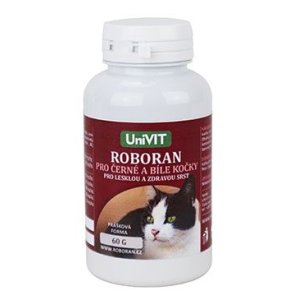 Roboran H pro kočky Černé a Bílé plv 60g