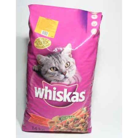 WHISKAS granule s kuřecím masem 14 kg