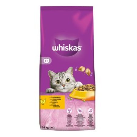 Whiskas granule s kuřecím masem 14 kg