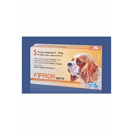 Fipron 67mg Spot-On Dog S sol 1x0,67ml