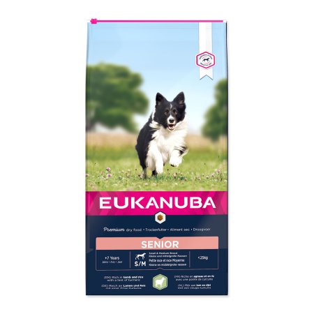 Eukanuba Senior Small & Medium Breed Lamb 12 kg