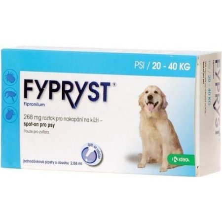 Fypryst Spot-on Dog L sol 1x2,68ml (20-40kg)