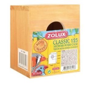 ZOLUX hnízdící budka pro ptáky 100x100x125mm