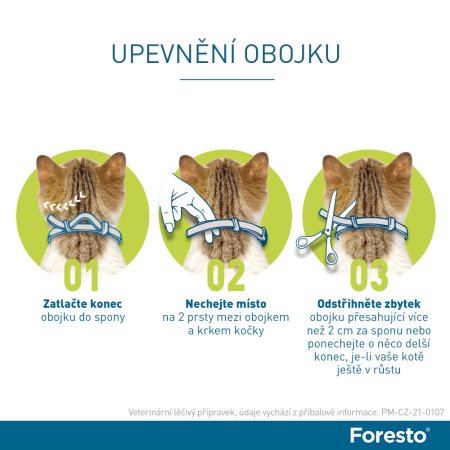 Foresto obojek pro psy nad 8kg 70 cm