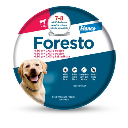 Foresto obojek pro psy nad 8kg 70 cm