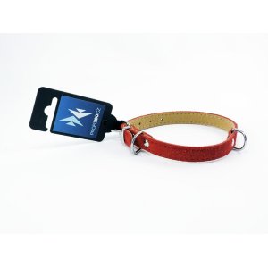 PROFIZOO Obojek SUNNY, podšitý (14mm x 35cm) červená