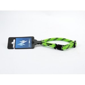 PROFIZOO Obojek NYLON (10mm x 18-28cm) zeleno-černá