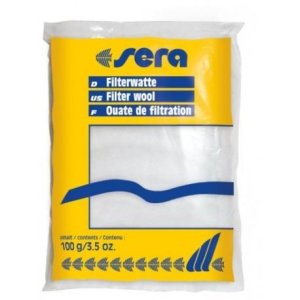 Sera filtrační vata - bílá 100g