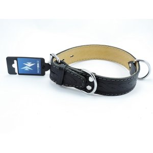 PROFIZOO Obojek HERRY zdobený vlisem (35mm x 55cm) černá