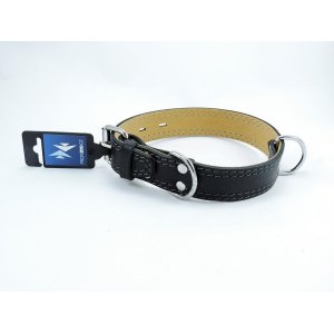 PROFIZOO Obojek HERRY obšitý (35mm x 55cm) černá