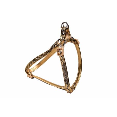 PROFIZOO Kšírky koženka, VLNKY č.1 zlatá