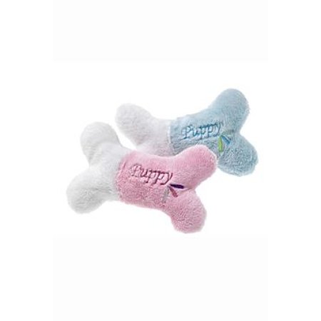Hračka plyšová pískací kost Puppy