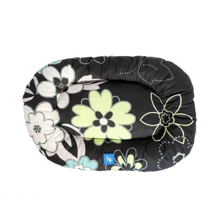 PROFIZOO Polštář standard č.1 45cm černá kytka (bav)