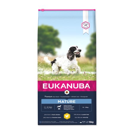 Eukanuba Mature & Senior Medium 15 kg