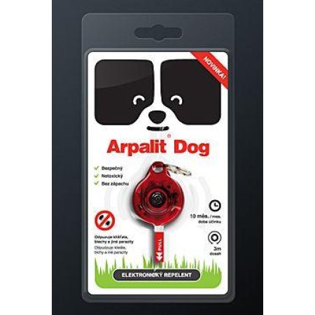 Arpalit Dog Elektr. odpuzovač klíšťat pro psy 1ks