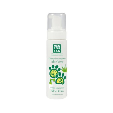 MENFORSAN Pěnový šampon s Aloe vera pro psy i kočky 200 ml