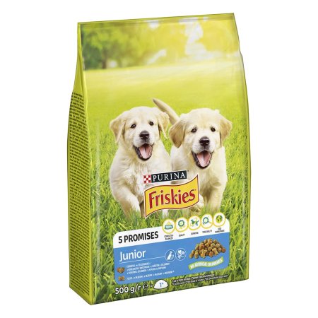 Friskies Junior s kuřetem, mlékem a zeleninou 15 kg