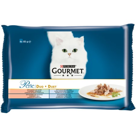 Gourmet Perle Mořské ryby mix 4 x 85 g