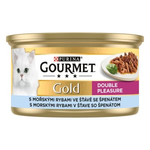 Gourmet Gold s mořskými rybami 85 g