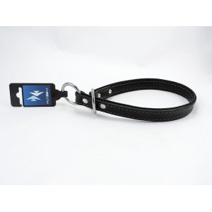 PROFIZOO Obojek stahovací, podšitý bombírem (20mm x 45cm) černá