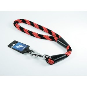 PROFIZOO Vodítko-ucho (14mm x 35cm) černo-červená