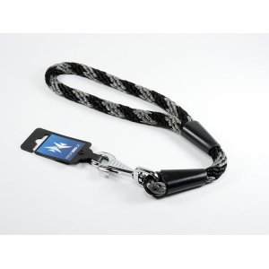 PROFIZOO Vodítko-ucho (14mm x 35cm) černo-šedá