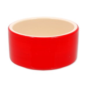 Miska SMALL ANIMAL keramická pro králíky červená 10 cm