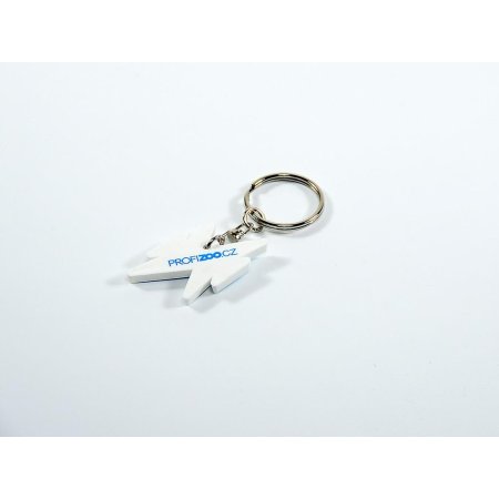PROFIZOO přívěšek na klíče rybičky bílá